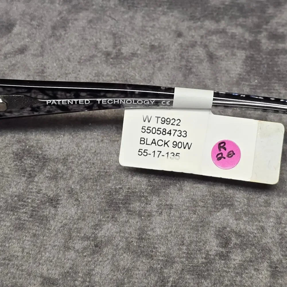 Easy Clip W T9922 Black 90W 55/17/135 Glasses & Removable Polarized Sun Clip Len